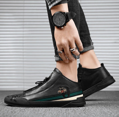 Stylische Leder Sneaker für Herren – Patree