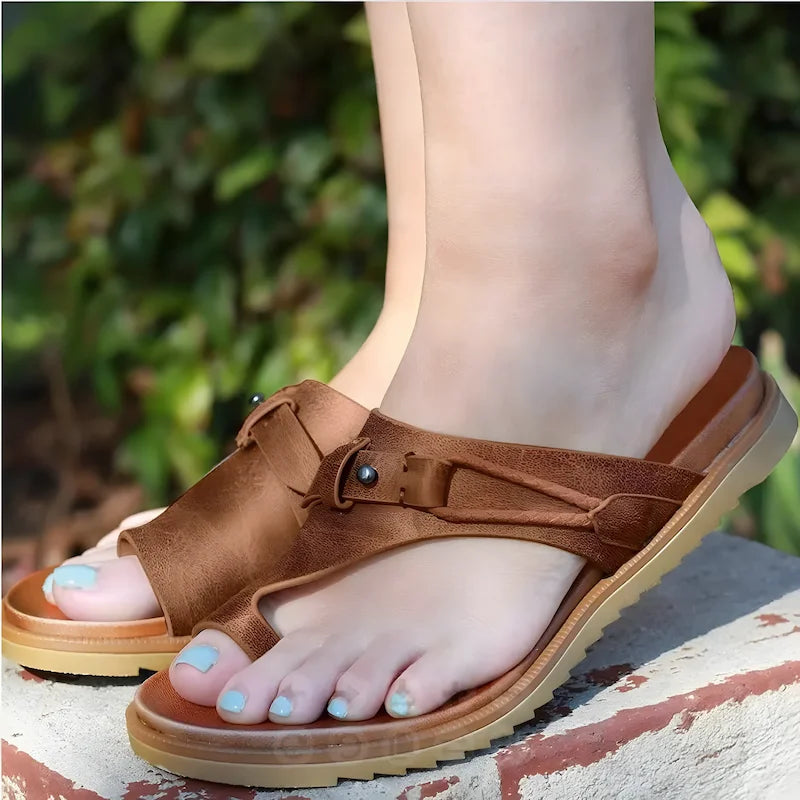 Orthopädische Freizeitsandale für Damen im Flip-Flop-Stil