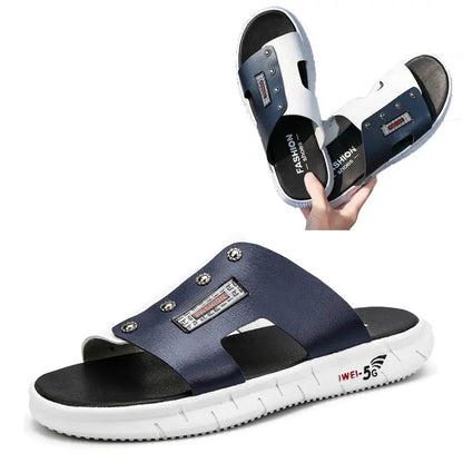 Bequeme Ledersandalen
