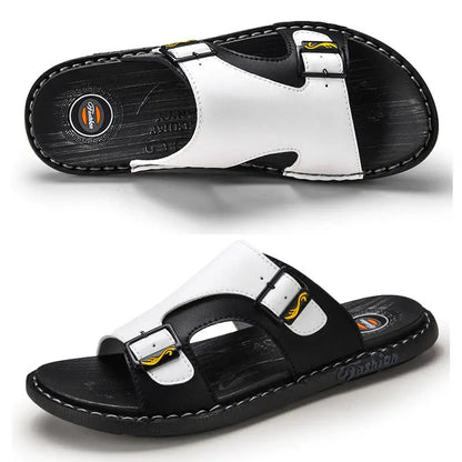 Bequeme Ledersandalen