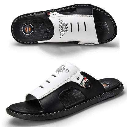 Bequeme Ledersandalen