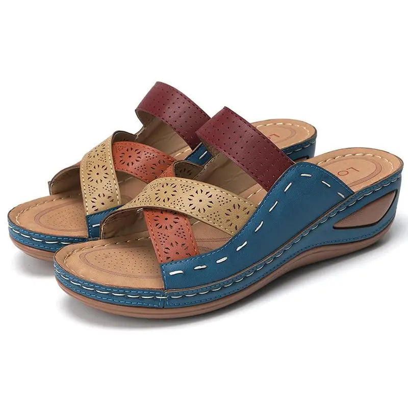 Stylische und bequeme orthopädische Sandalen für Damen