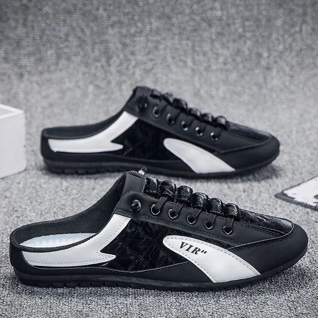 Orthopädische Herrenschuhe ohne Rücken