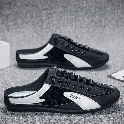 Orthopädische Herrenschuhe ohne Rücken