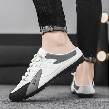 Orthopädische Herrenschuhe ohne Rücken