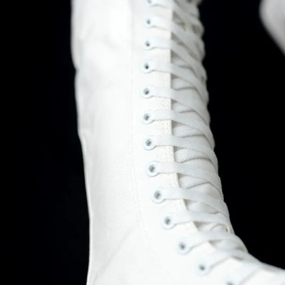 Stylische Damen-Canvas-Stiefel von Roggy