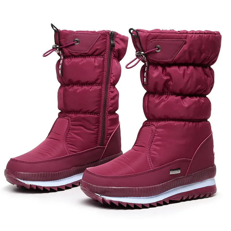 Jiffy Plateau Stiefel für Damen - Stil und Komfort vereint!