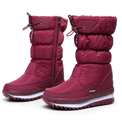 Jiffy Plateau Stiefel für Damen - Stil und Komfort vereint!
