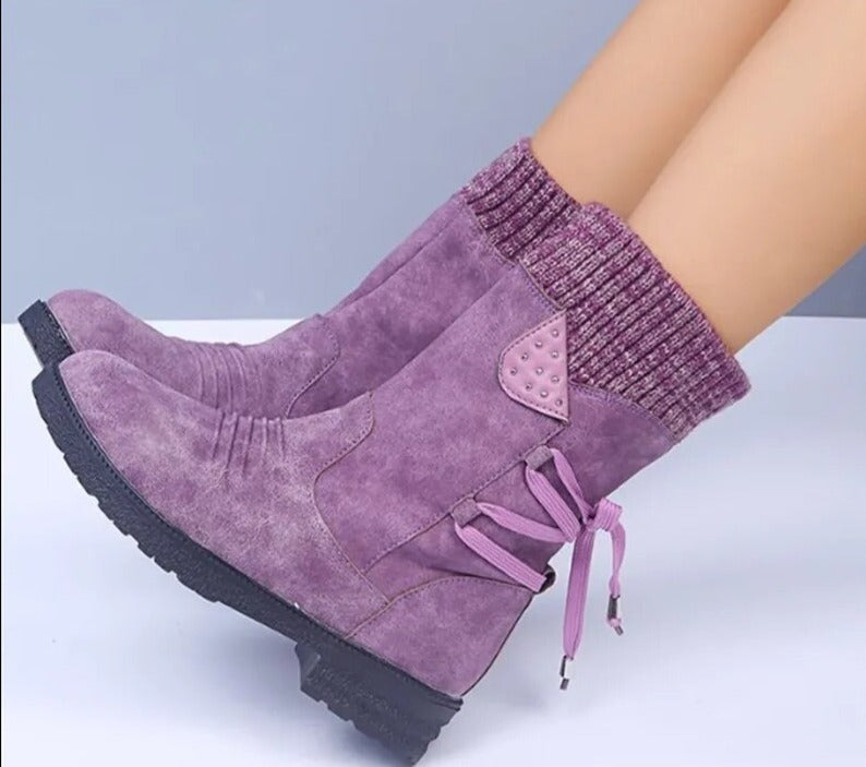 Wildlederstiefel für Damen von Tellot