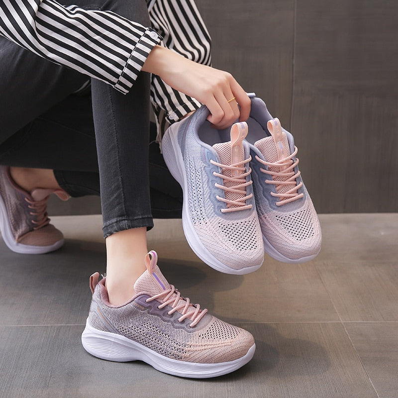 Stylische Frauen Fusion Sneakers
