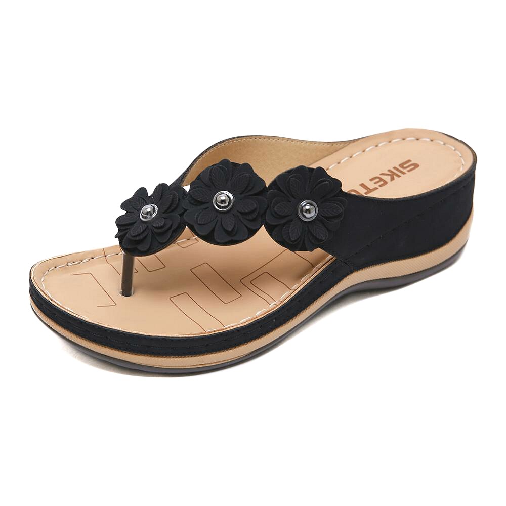 Orthopädische Flip-Flops für Damen im Bohemia-Stil
