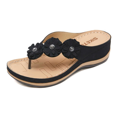 Orthopädische Flip-Flops für Damen im Bohemia-Stil