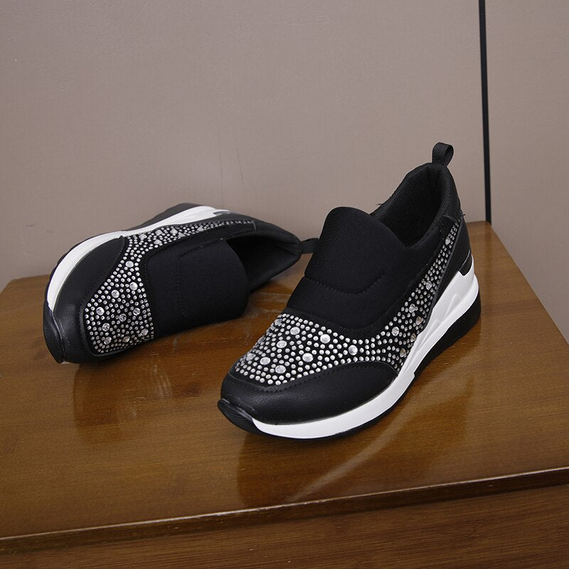 Orthopädische Freizeitschuhe mit Absatz für Damen – Ziset