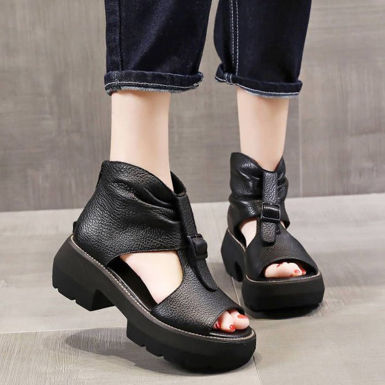 PU-Keilsandalen für Damen – Boty