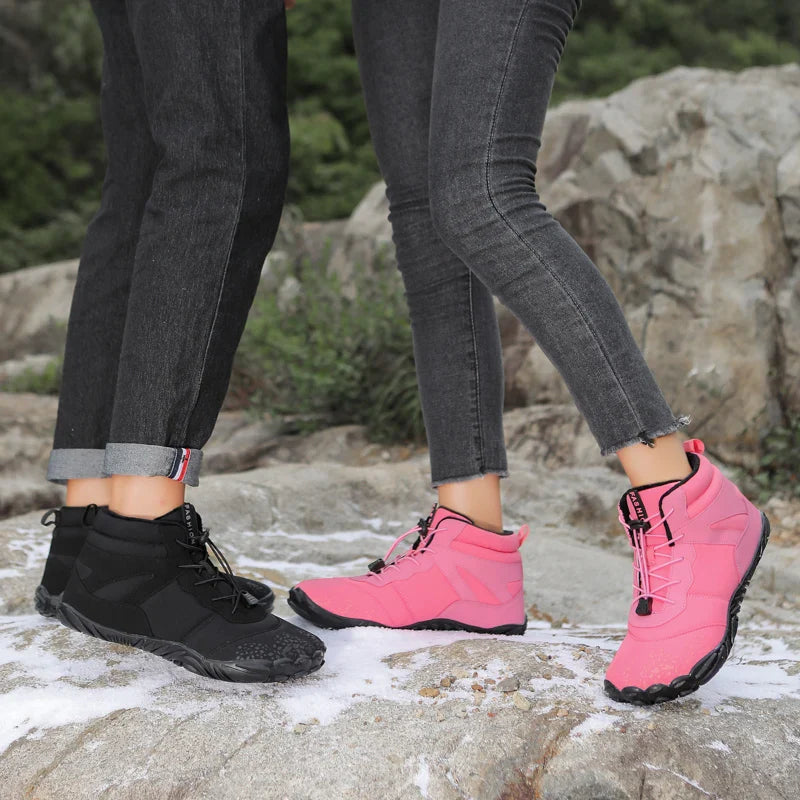 Stylischer orthopädischer Winterschuh für Damen mit geräumiger Zehenpartie