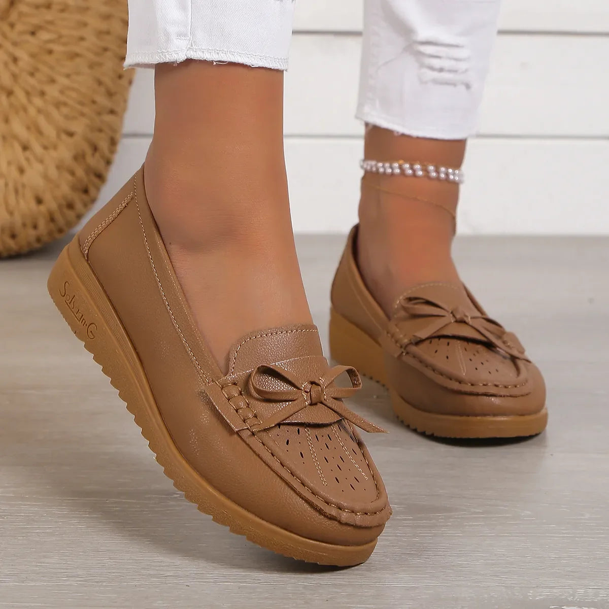 Modische flache orthopädische Schuhe für Damen Seiky