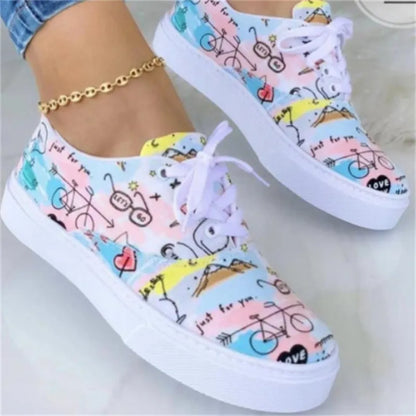 Lässige flache orthopädische Damenschuhe von Zilo