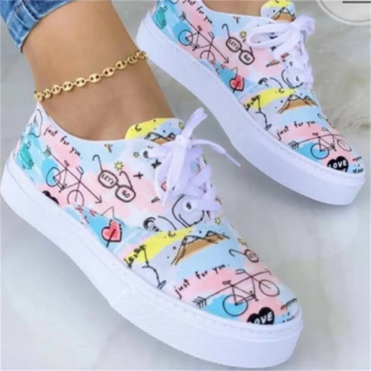 Lässige flache orthopädische Damenschuhe von Zilo