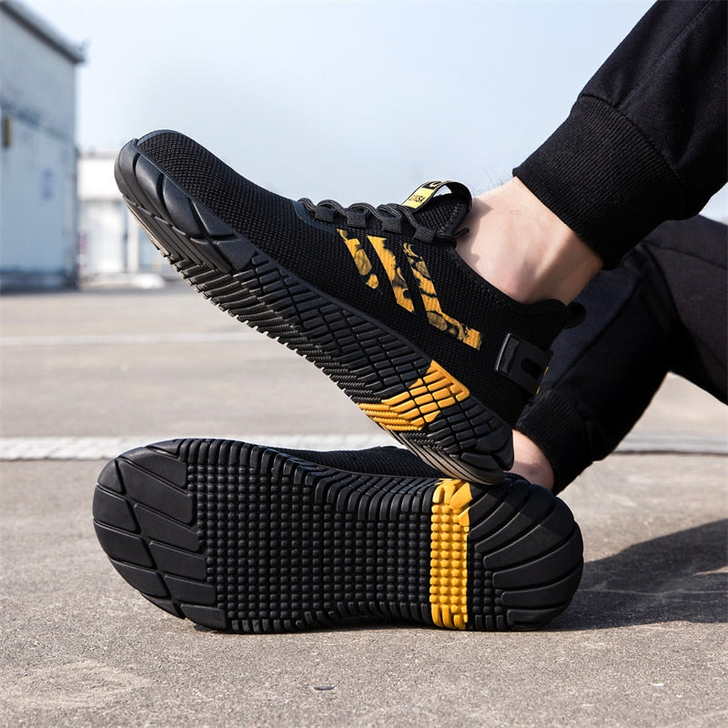 Sicherheitsschuhe mit Schnalle und Durchtrittschutz für Damen und Herren – Unity