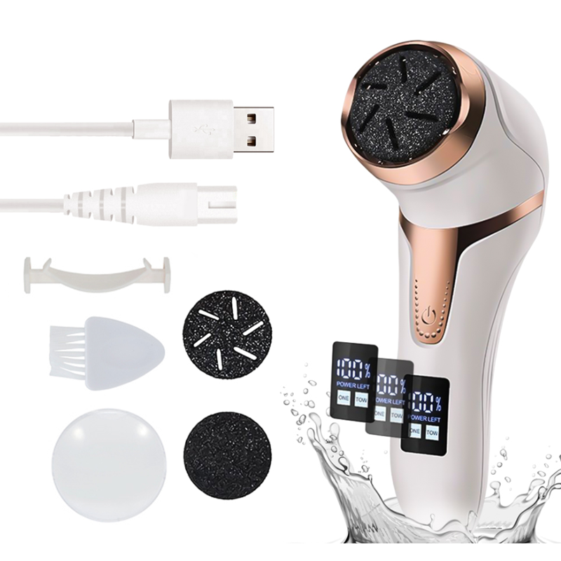 Innovative wiederaufladbare elektrische Fußfeile für sanfte und glatte Füße