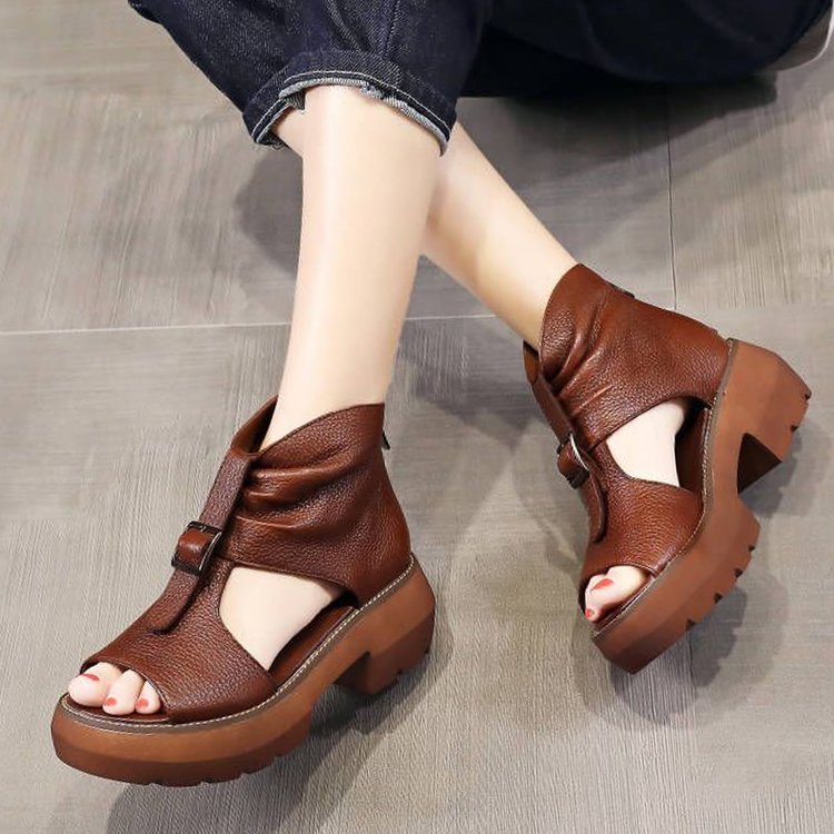 PU-Keilsandalen für Damen – Boty