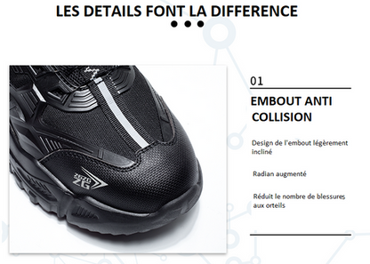 Distanz-Sicherheitsschuhe aus Stahldraht für Herren - Shoes-Fire