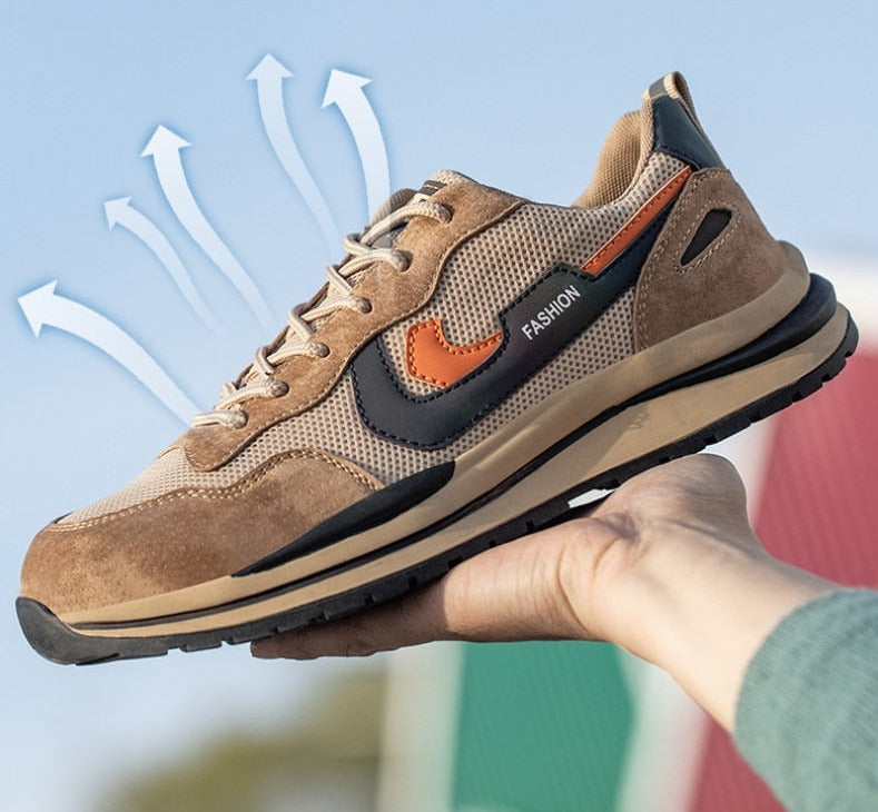 Herren Sicherheitsschuhe mit durchtrittsicherer Technologie – Up-secu