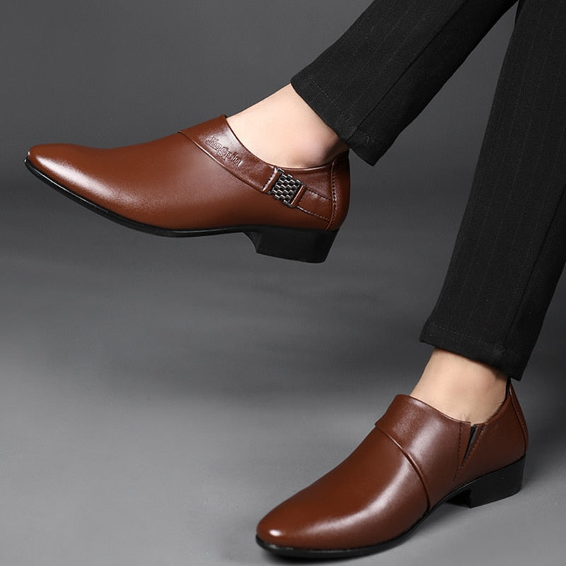 Elegante Herren-Lederschuhe für den Arbeitseinsatz – DAKY