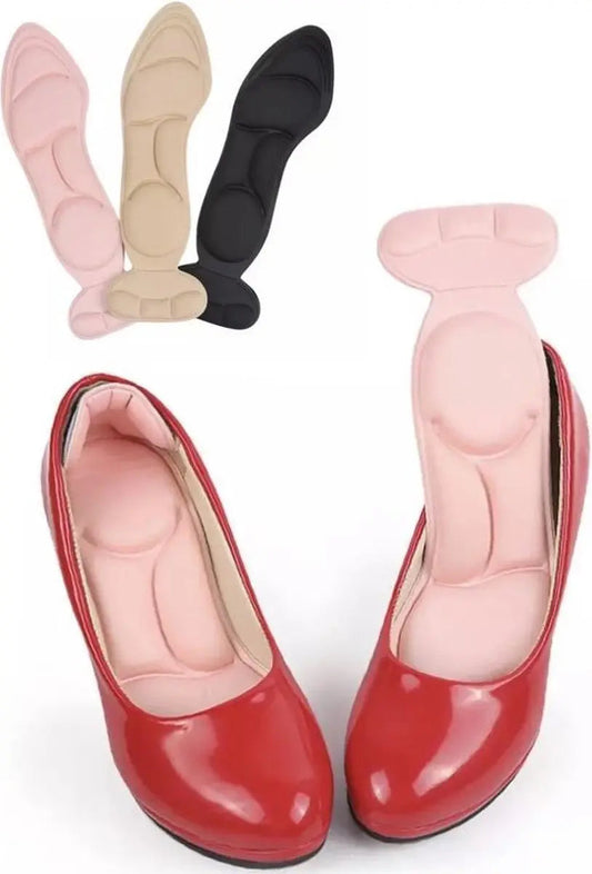 Bequeme Sohlen mit Fersenschutz