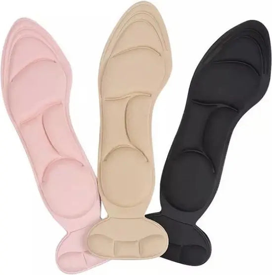 Bequeme Sohlen mit Fersenschutz