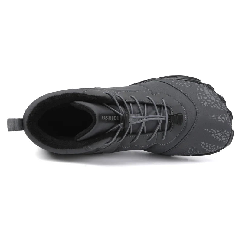 Stylischer orthopädischer Winterschuh für Damen mit geräumiger Zehenpartie