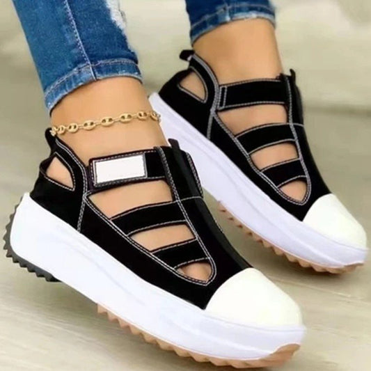 Stylische offene Keilsandalen für Damen – Vanner