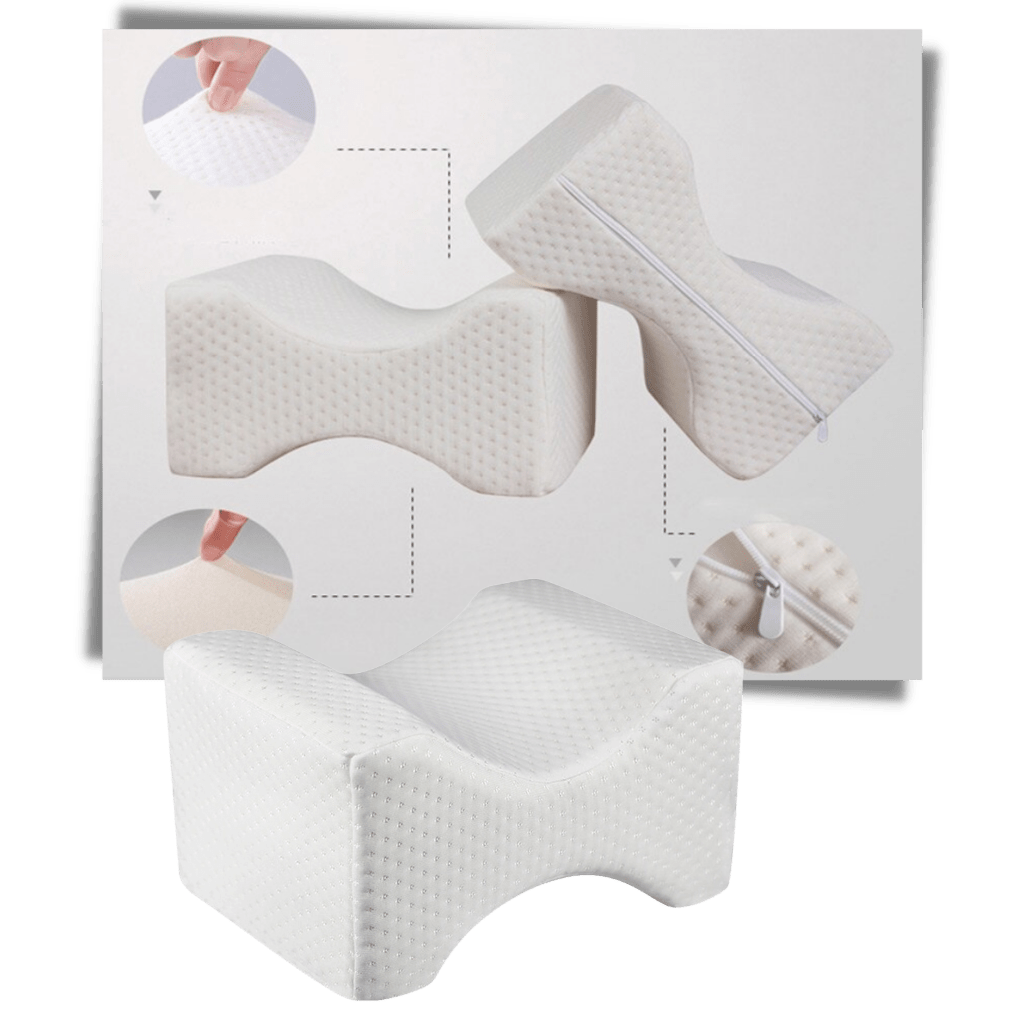 Gelkissen mit Memory-Schaum für ideale Unterstützung zwischen den Oberschenkeln