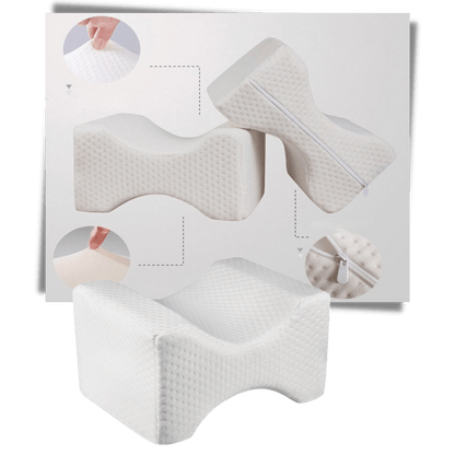 Gelkissen mit Memory-Schaum für ideale Unterstützung zwischen den Oberschenkeln