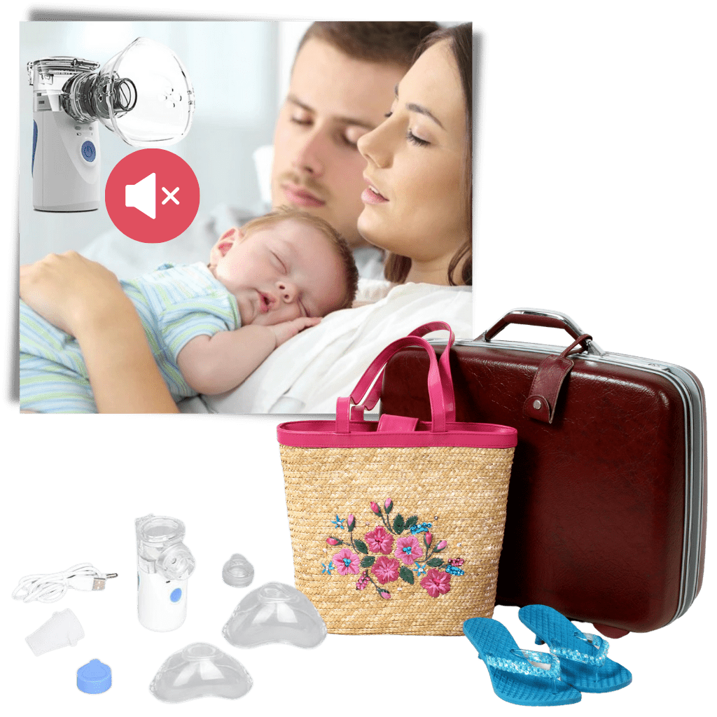 Leistungsstarker Ultraschallvernebler für die ganze Familie: Kinder und Erwachsene