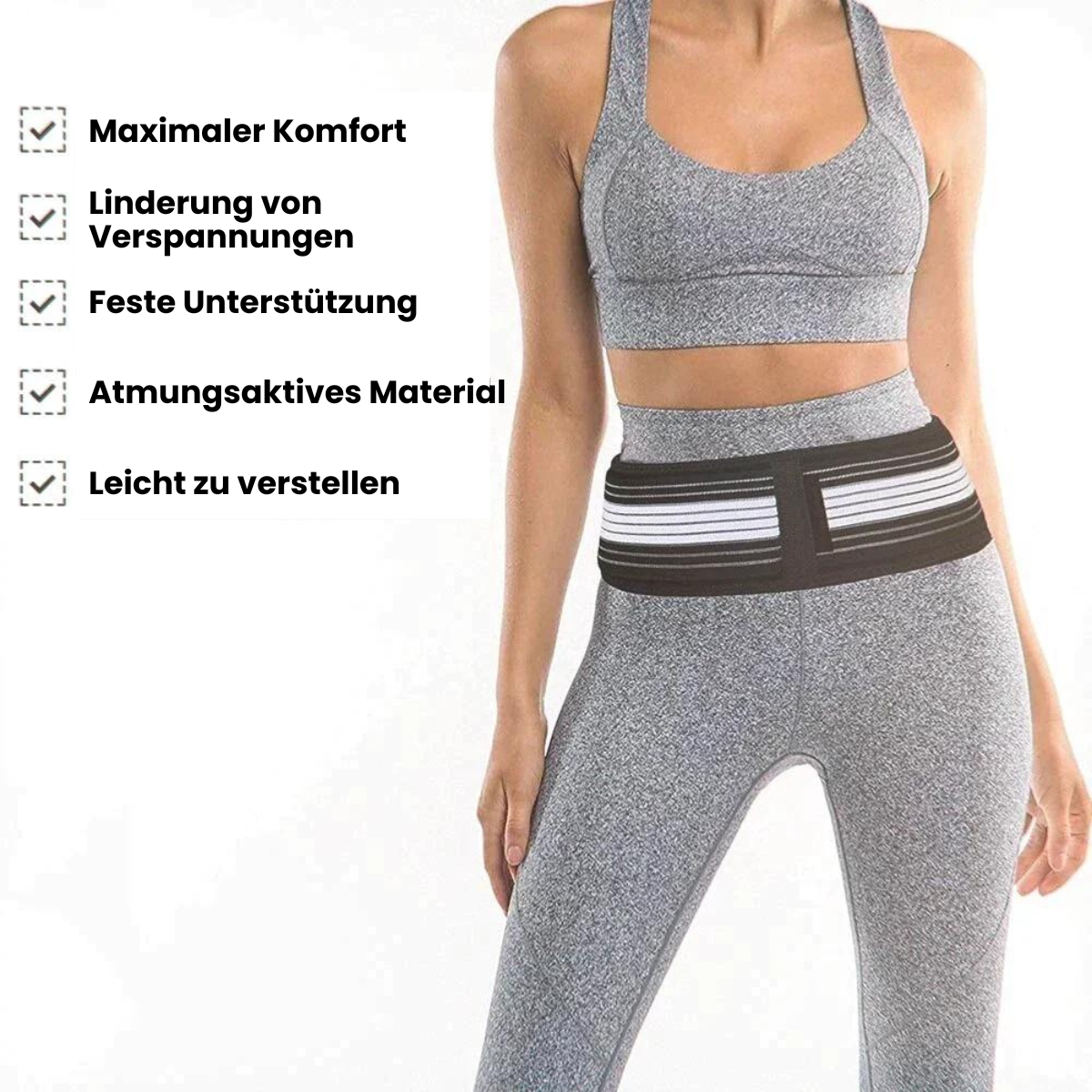 PowerBelt - Rückenstütze für optimalen Halt und Stabilität
