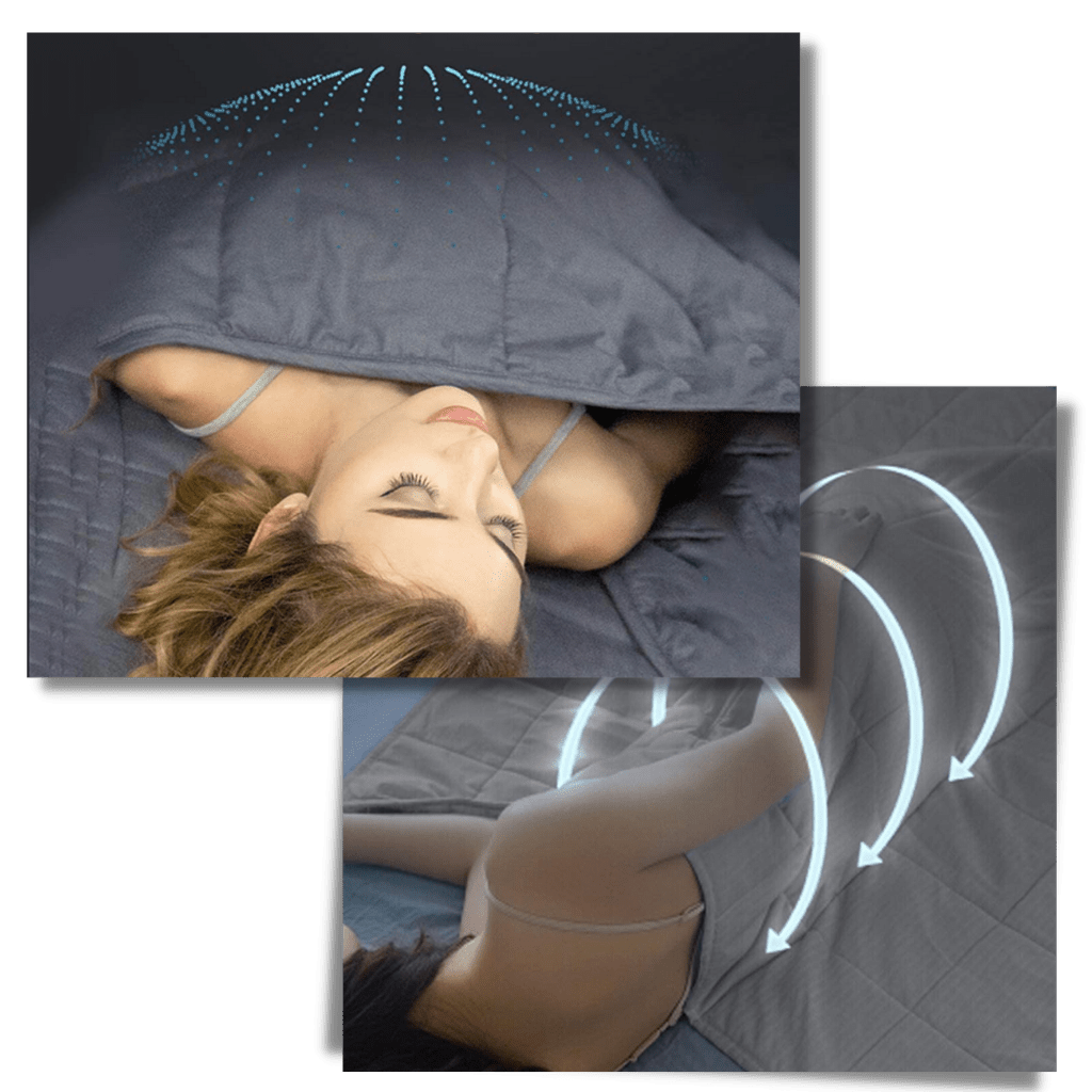 Gewichtede Decke für ein entspannendes Erlebnis der Tiefenpressurtherapie