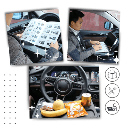 Eleganter Beistelltisch für Ihr Auto-Lenkrad