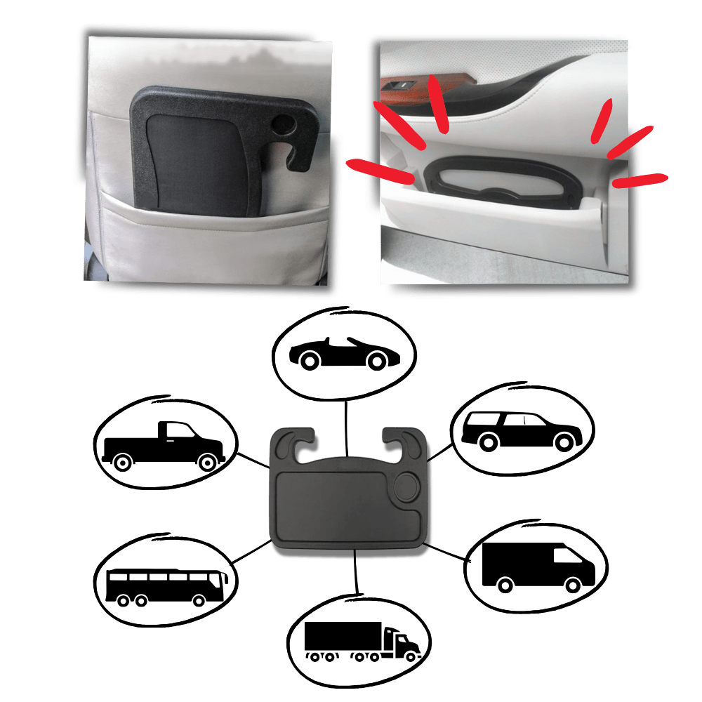 Eleganter Beistelltisch für Ihr Auto-Lenkrad