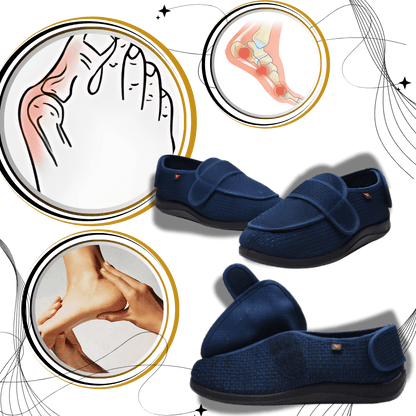 Bequeme und anpassbare Schuhe für diabetische empfindliche Füße