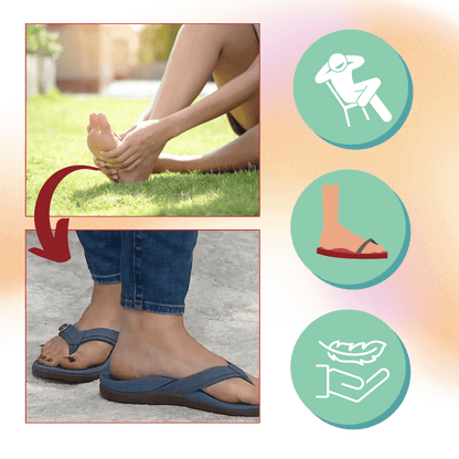 Orthopädische Sandalen mit verstellbaren Riemen für optimalen Komfort