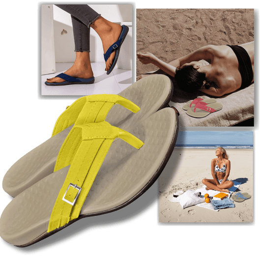 Orthopädische Sandalen mit verstellbaren Riemen für optimalen Komfort