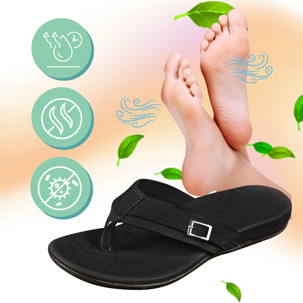 Orthopädische Sandalen mit verstellbaren Riemen für optimalen Komfort