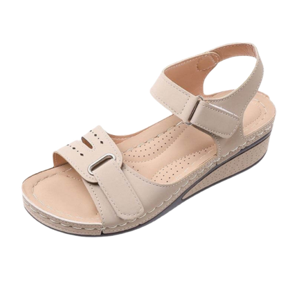Bequeme Damensandalen mit orthopädischer Fußgewölbeunterstützung