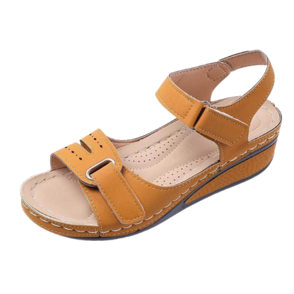 Bequeme Damensandalen mit orthopädischer Fußgewölbeunterstützung