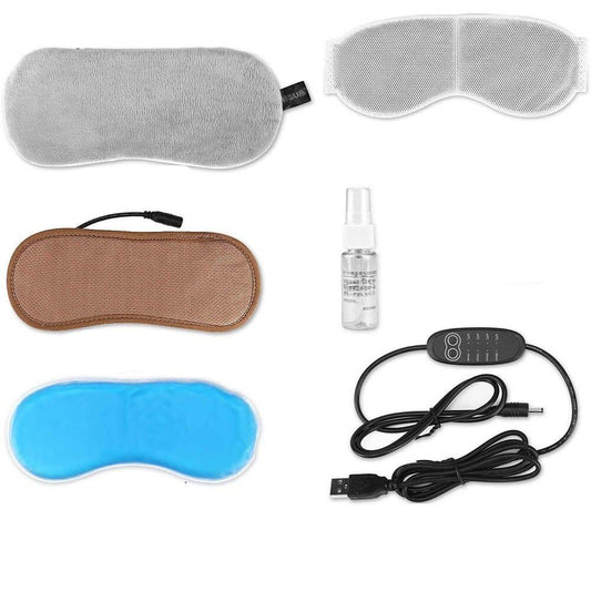 Verwarmes USB-Oogmaske - Entspannen Sie mit bequemer Wärmekompression für müde Augen