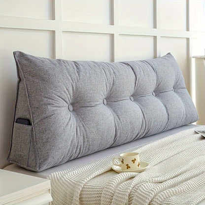 LuxeTriangle - Dreieckskissen für ultimativen Komfort mit Leinen