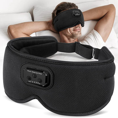 Luxurious Bluetooth Sleep Mask with Built-in Music Enjoyment - for Relaxed Sleep and Undisturbed Dreams!