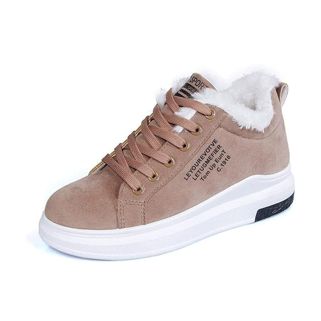 Luxuriöser Komfort: CozyFur Orthopädische Damensneaker