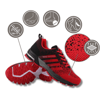 Atmungsaktive Sneakers für Herren - Komfort und Leistung garantiert!